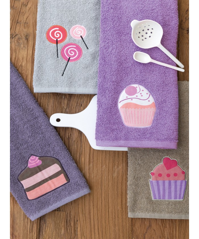 Σετ 4 Πετσέτες Κουζίνας Kitchen Towels 40x70 KT250
