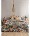 Σετ Παπλωματοθήκη Υπέρδιπλη Flannel Beauty 240x250 FB0223
