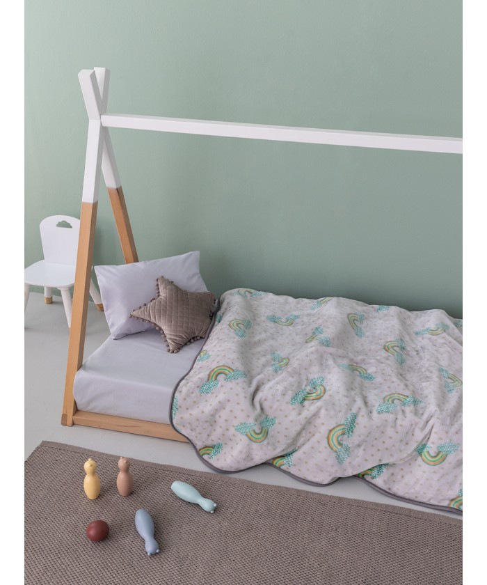 Κουβέρτα Κούνιας Baby Blankets 110x140 RAINY
