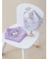 Σετ Σαλιάρες μπαντάνα New Baby NB0140 GIRL