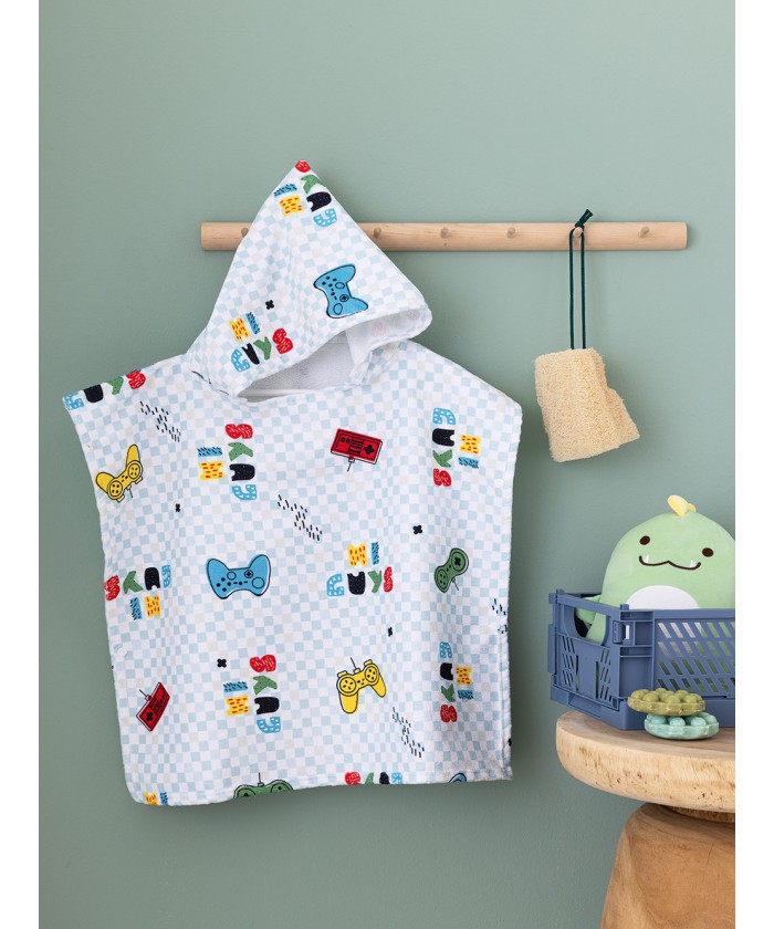 Poncho baby 60x120 NB0141 BOY