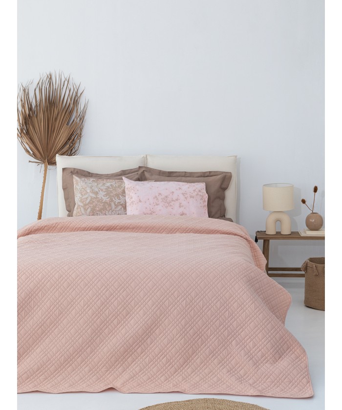 Κουβερλί υπέρδιπλο 220x240 PITHA BLUSH