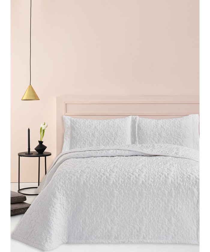 Σετ Κουβερλί 240x260 WED100 WHITE