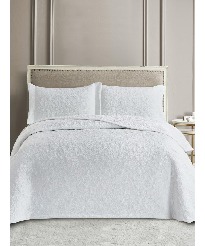Σετ Κουβερλί 240x260 WED102 WHITE