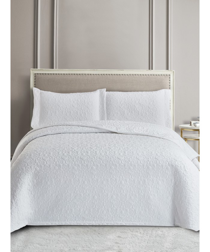 Σετ Κουβερλί 240x260 WED103 WHITE