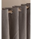 Κουρτίνα Με Τρουκς 140x260 CRESS BEIGE