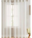 Κουρτίνα Με Τρουκς 140x260 BELE WHITE