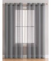 Κουρτίνα Με Τρουκς 140x260 BELE GREY
