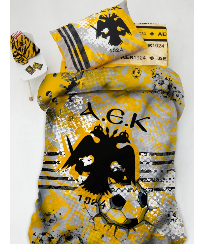 Ζεύγος Μαξιλαροθήκες Aek 1924 52x72 Aek8