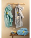 Μπουρνούζι με Κουκούλα Kids Bath PAC GREY 6-8