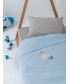 Κουβέρτα Πικέ Κούνιας Baby Blankets 100x150 CANDY/2 BLUE