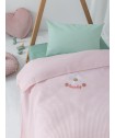 Κουβέρτα Πικέ Κούνιας Baby Blankets 100x150 CANDY/2 PINK