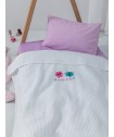 Κουβέρτα Πικέ Κούνιας Baby Blankets 100x150 CANDY/2 WHITE