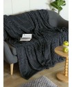 Κουβέρτα Fleece 160x220 ASTER COAL