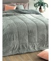 Κουβερτοπάπλωμα Μονό 160x240 FLO GREY