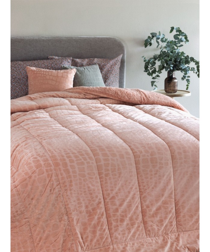 Κουβερτοπάπλωμα Μονό 160x240 FLO ROSE