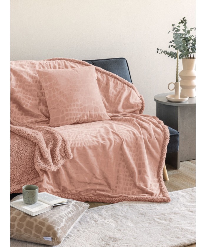 Κουβέρτα Καναπέ 160x240 FLO ROSE