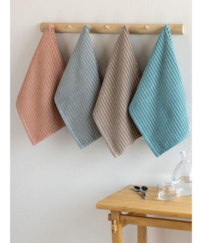 Σετ 2 Πετσέτες Κουζίνας Kitchen Towels 40x50 KITY GREY