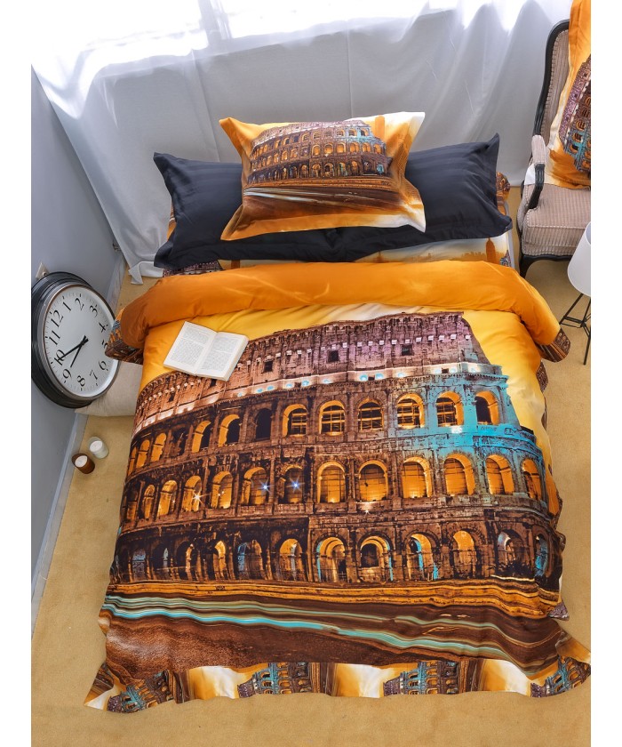 Σετ Παπλωματοθηκη Υπέρδιπλη Satin Dreamlands 240x250 SDR329