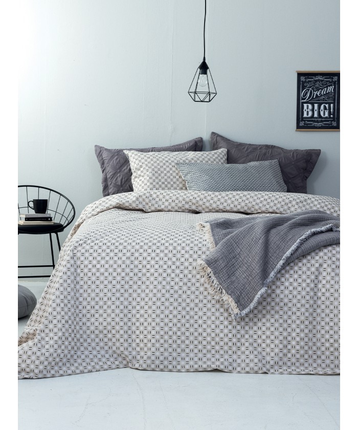 Σετ Μονά Σεντόνια Fashion Life 170x260 FL6272 Με Λάστιχο