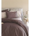 Σετ Μονά Σεντόνια 170x260 ETOILE/2 BROWN Χωρίς Λάστιχο