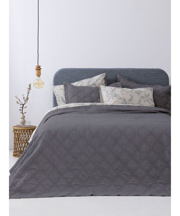 Σετ Κουβερλί υπέρδιπλο 220x240 IFIGENEIA GREY