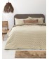 Κουβερλί υπέρδιπλο 220x240 TOT IVORY