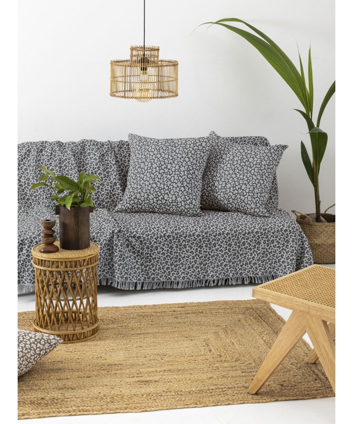 Ριχτάρι Τετραθέσιου Καναπέ LEPARD GREY
