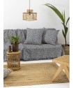 Ριχτάρι Τετραθέσιου Καναπέ LEPARD GREY