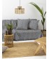 Διακοσμητικη Μαξιλαροθηκη 55x55 LEPARD GREY